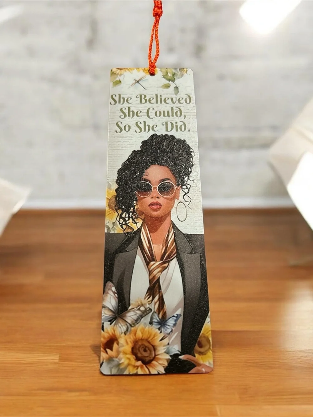Inspirational She Believed She Could Bookmark
